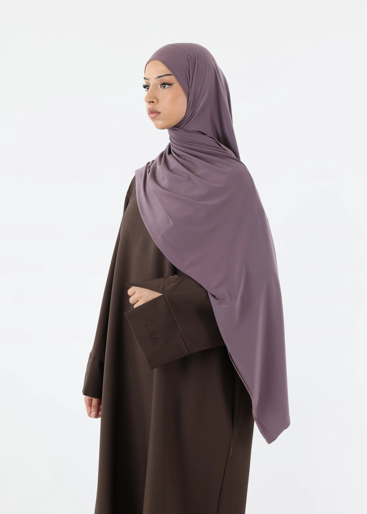 Mauve Premium Jersey Hijab
