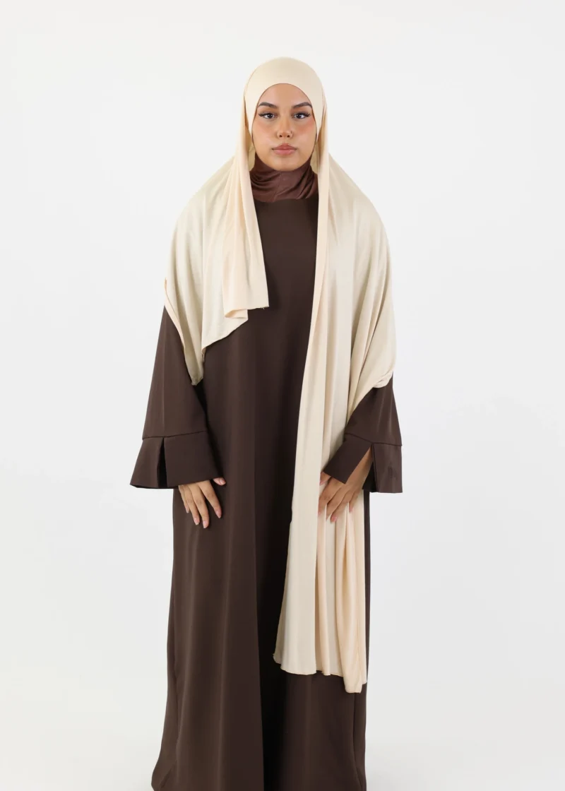 Alternative view of Jersey Instant Hijab Cream