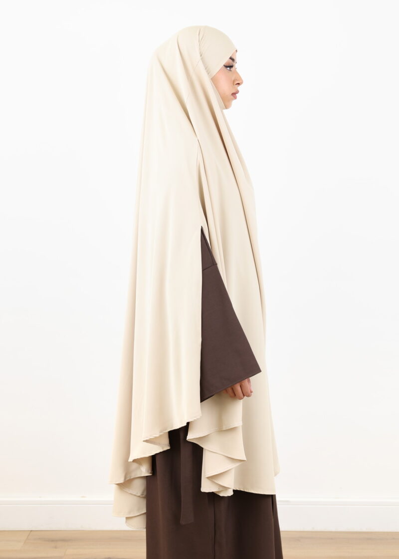 Alternative view of Maxi Khimar Cape Medina Cream