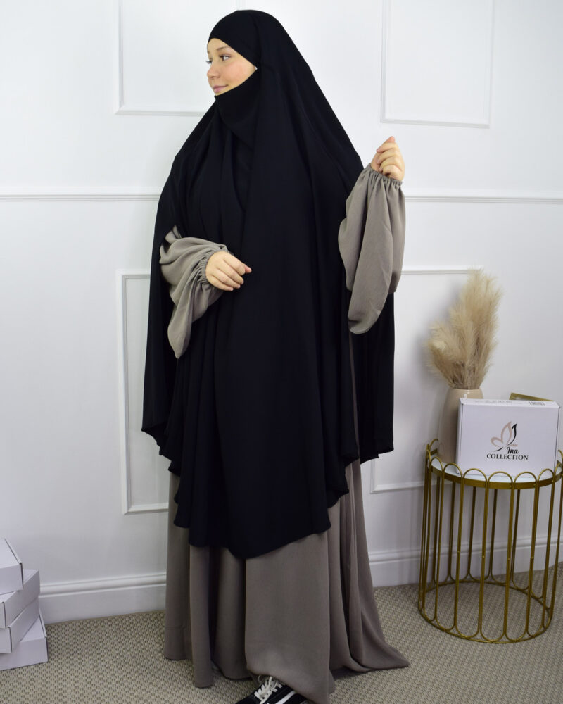 Maxi Khimar Cape Medina Black