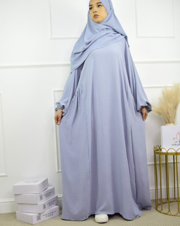 Alternative view of Abaya Anouar Light Grey