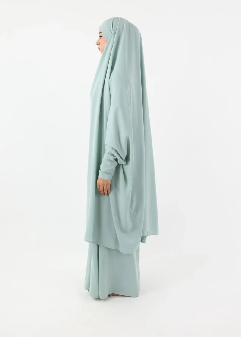 Alternative view of Jilbab Classic Lycra cuffs Water Green