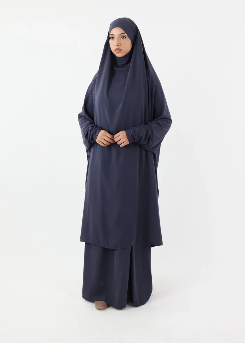 Alternative view of Jilbab Classic Lycra cuffs Dark Blue