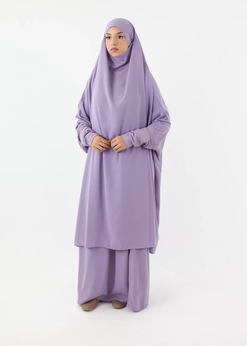 Alternative view of Jilbab Classic Lycra cuffs Lavender