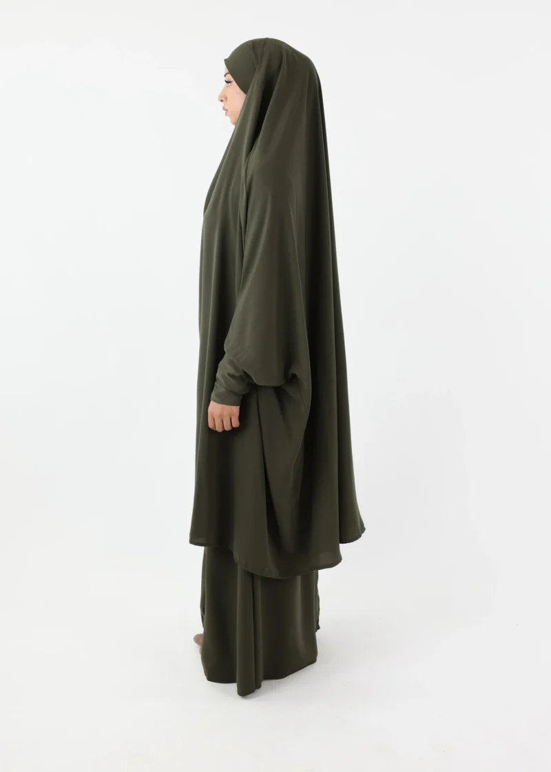 Alternative view of Jilbab Classic Lycra cuffs Khaki