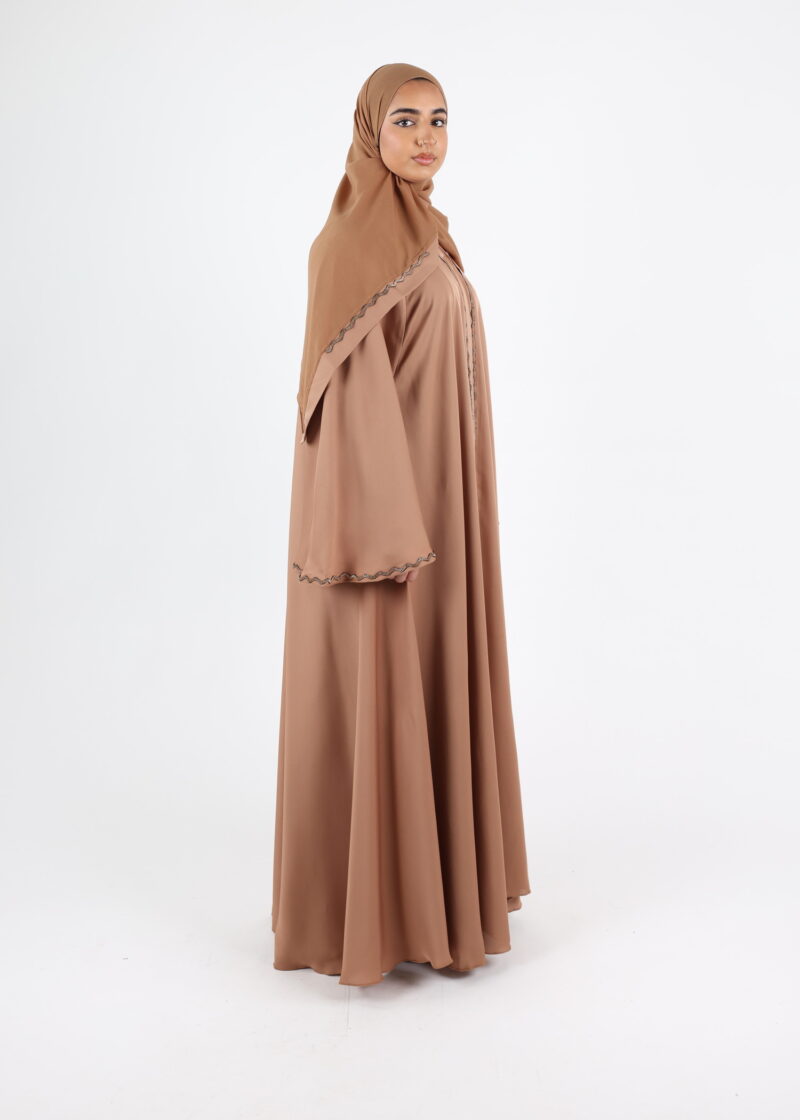 Alternative view of Abaya Aya - Camel