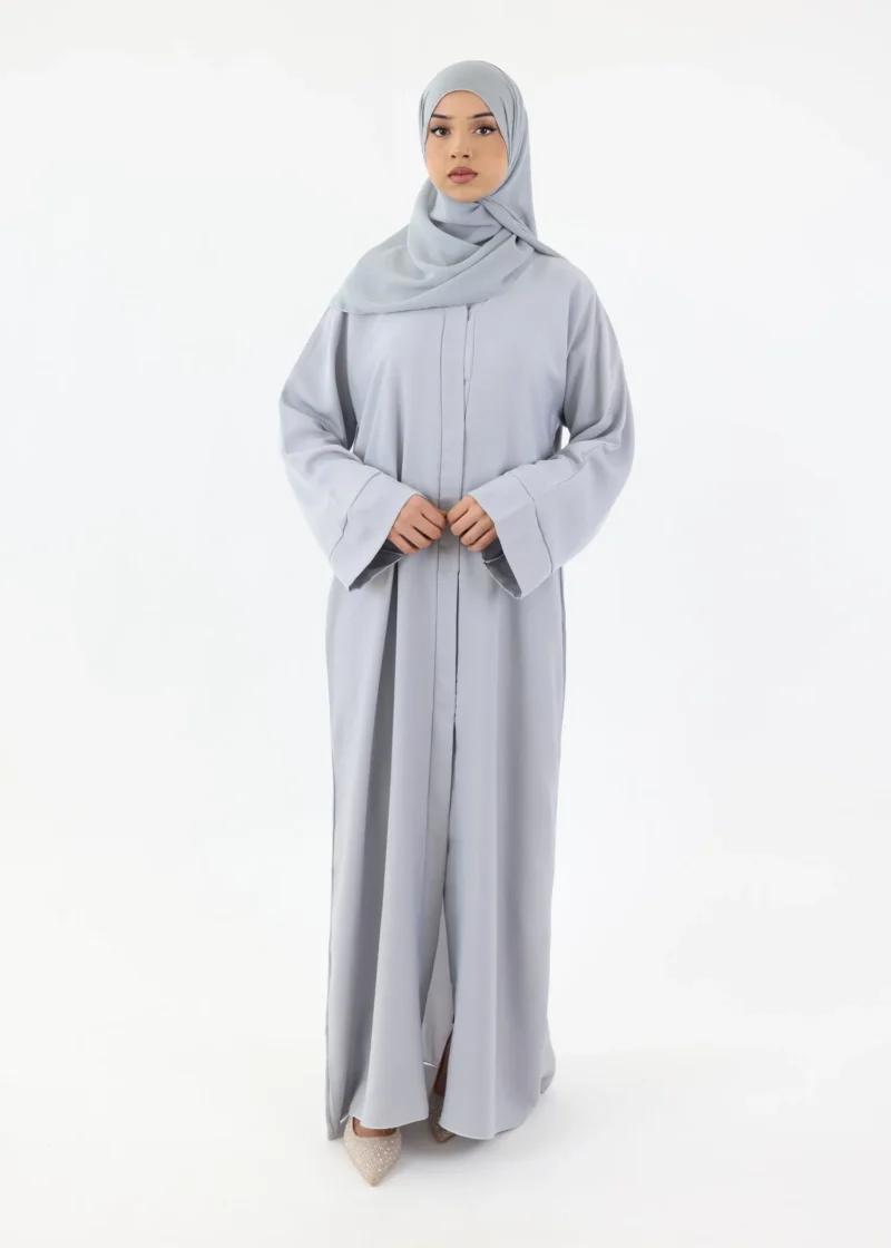 Alternative view of Abaya Nadia - Grey