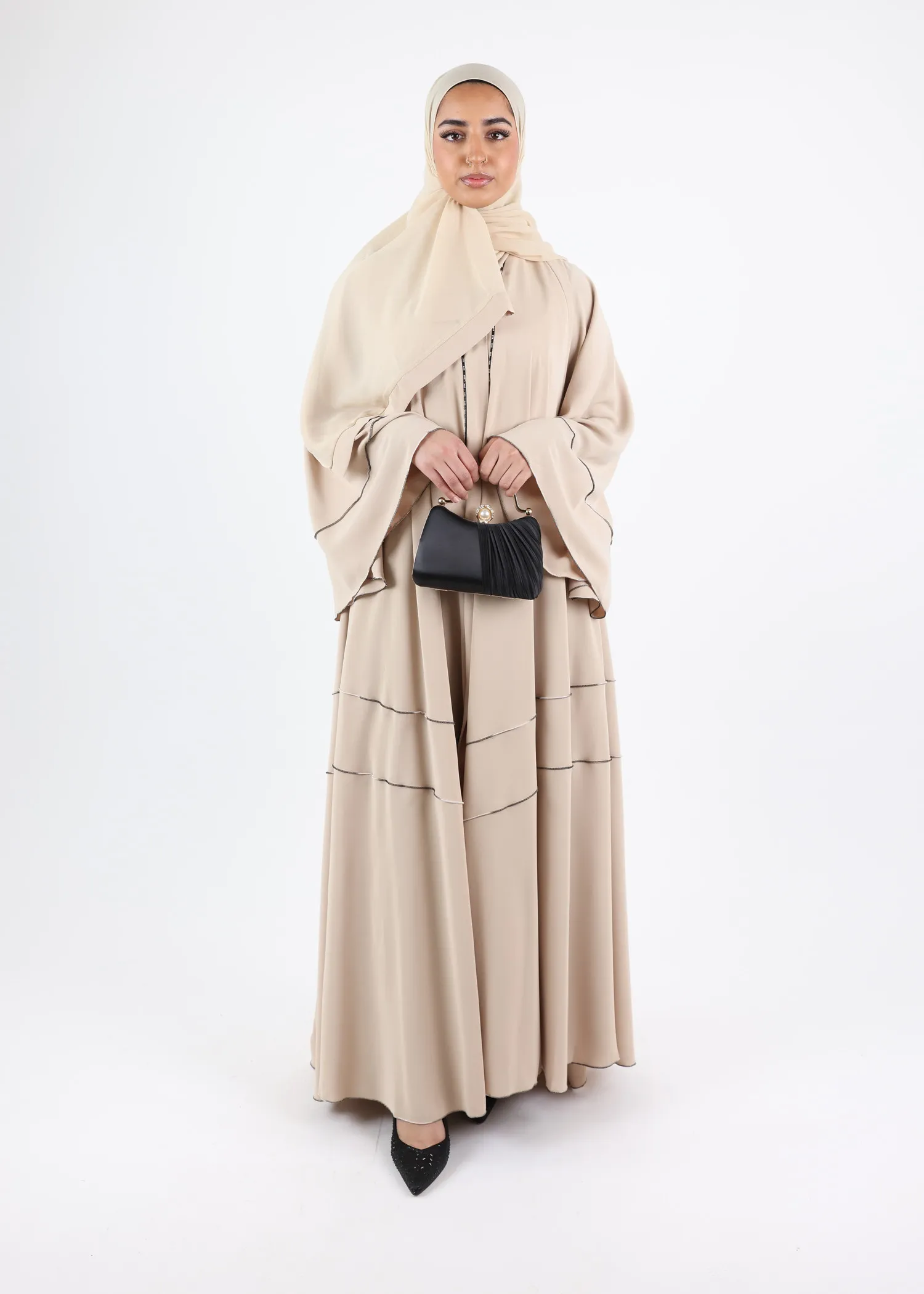 Abaya Naila - Cream