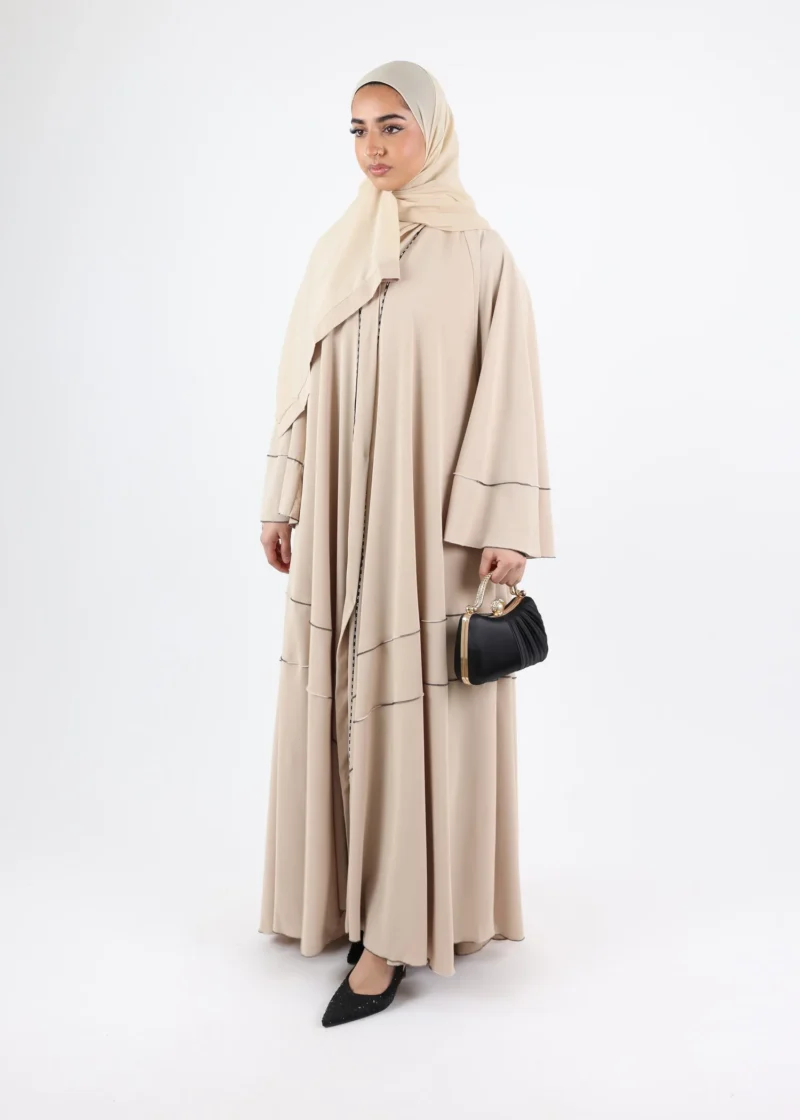 Alternative view of Abaya Naila - Cream