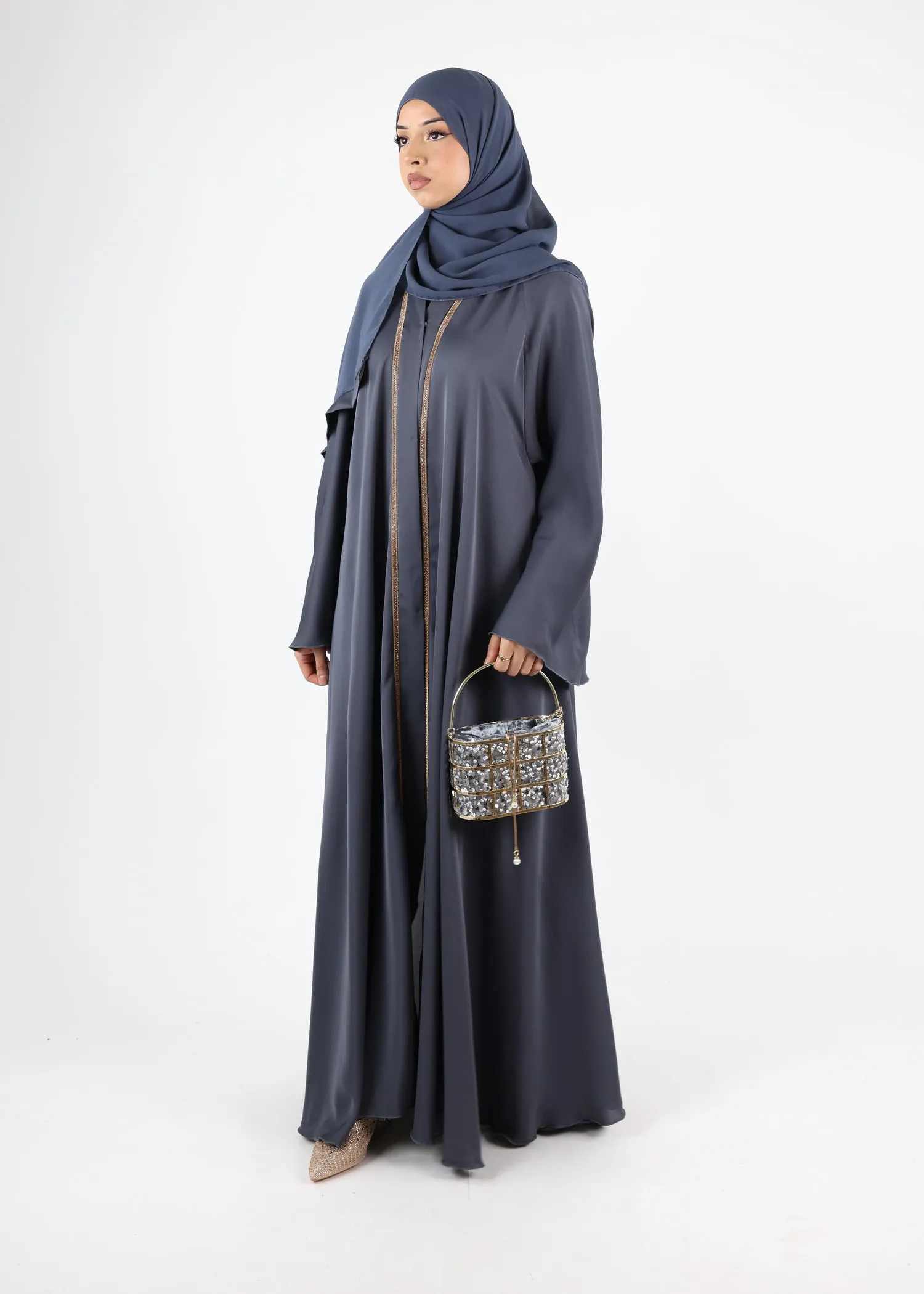 Abaya Doha - Grey