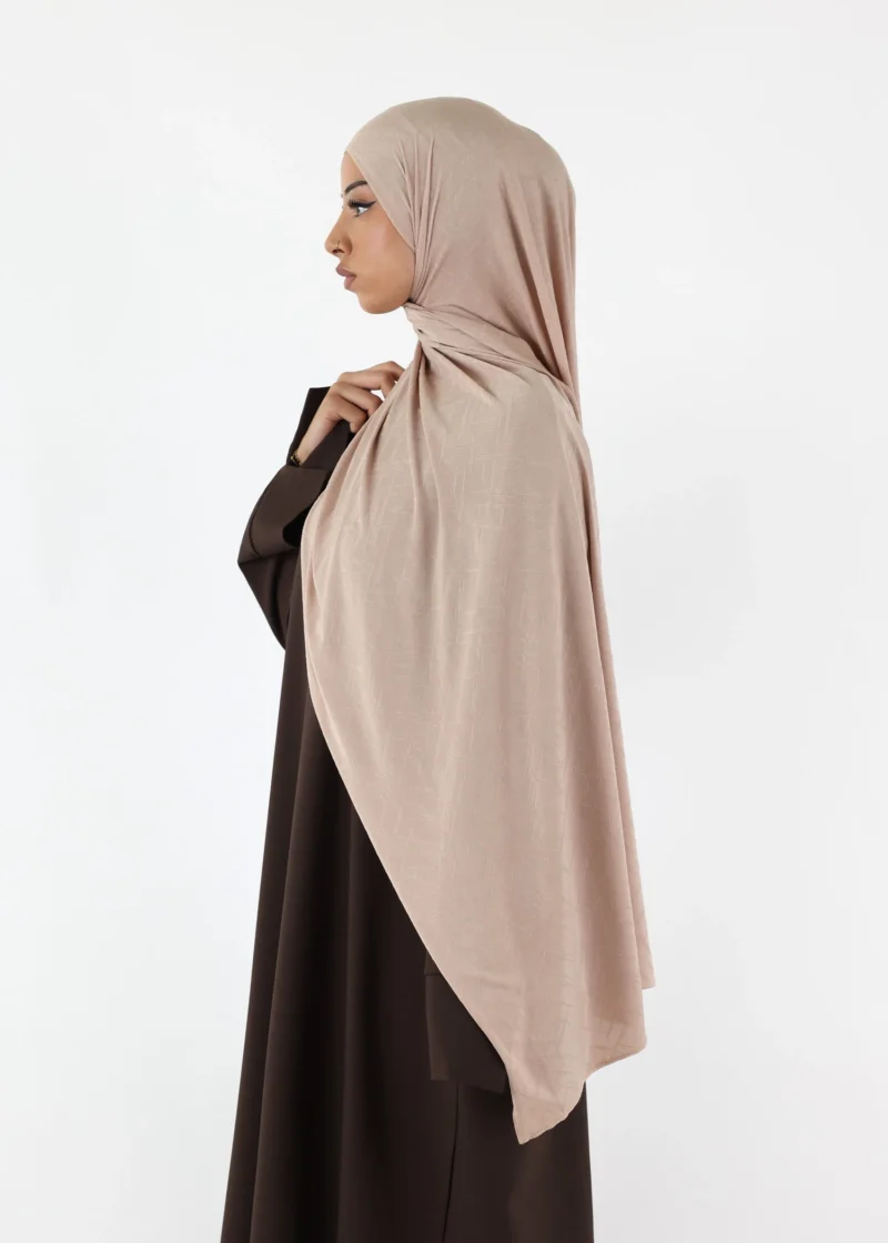 Nala Premium Jersey Hijab Beige