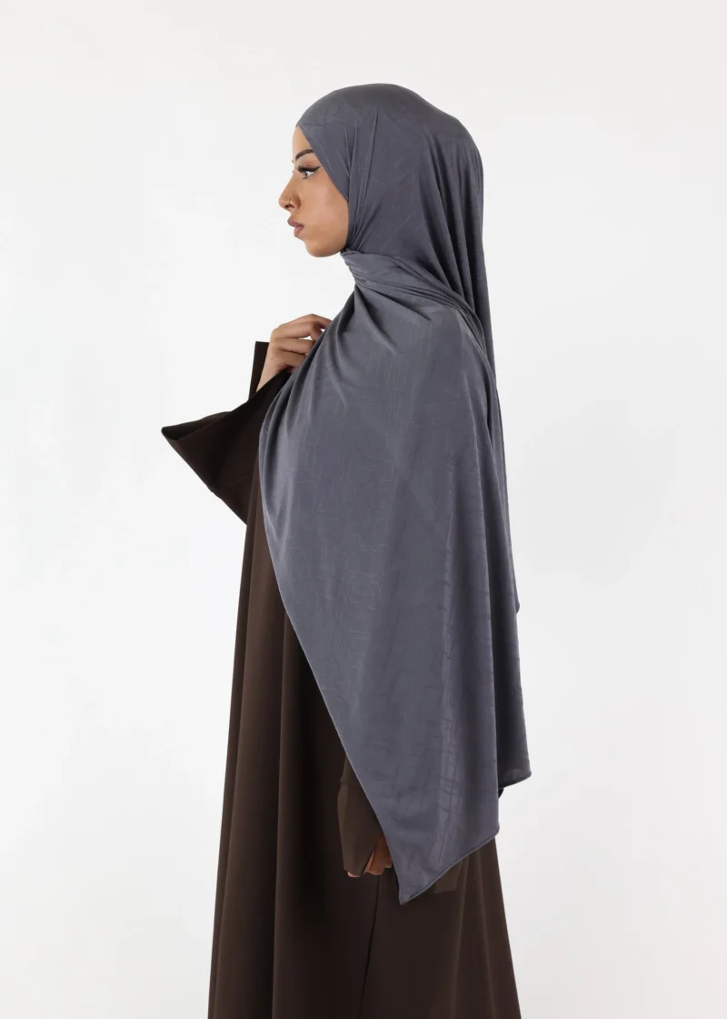 Nala Premium Jersey Hijab Grey