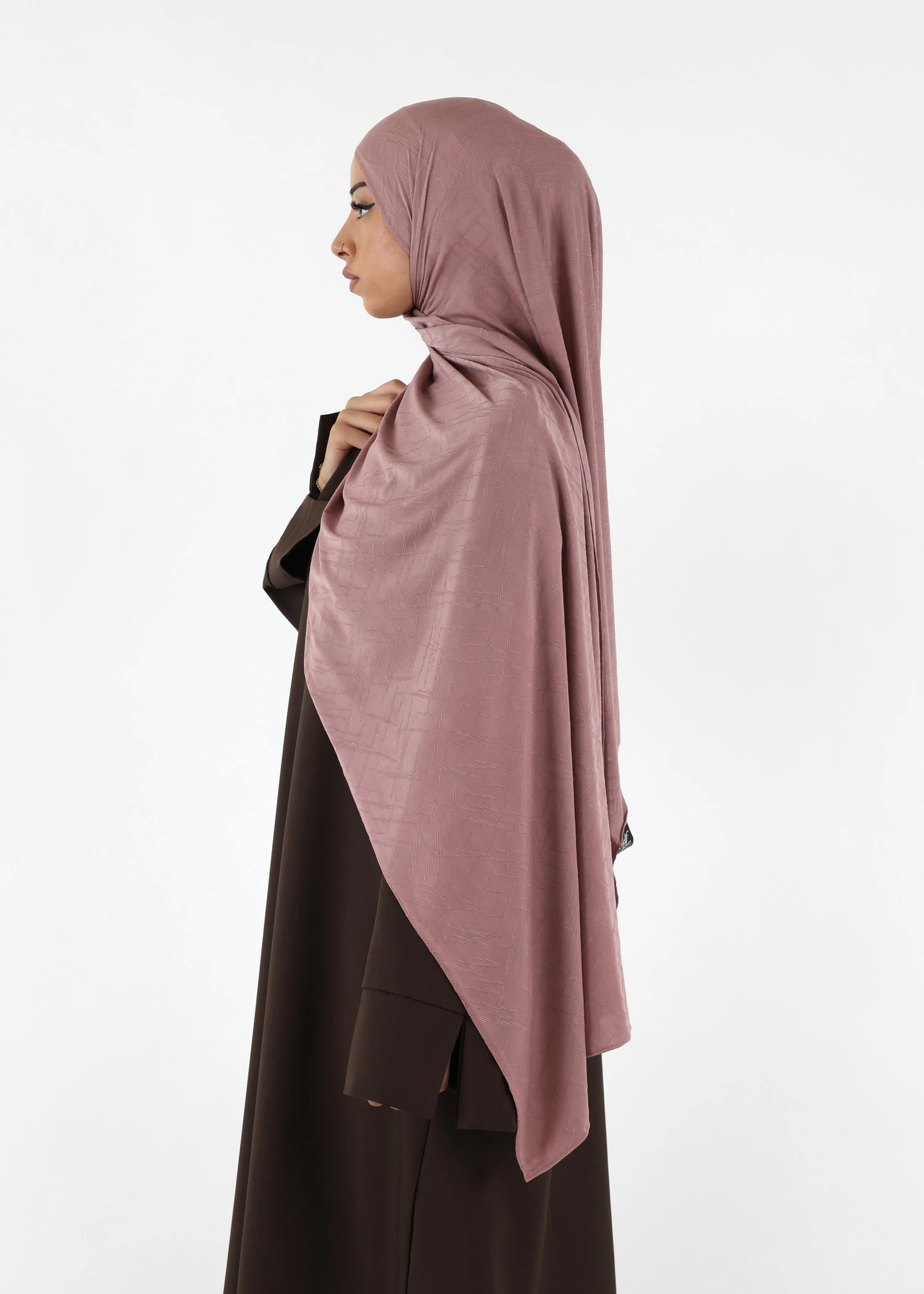 Nala Premium Jersey Hijab Old Pink