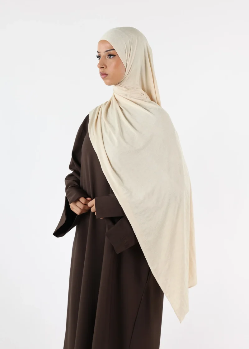 Safa Premium Jersey Hijab Cream