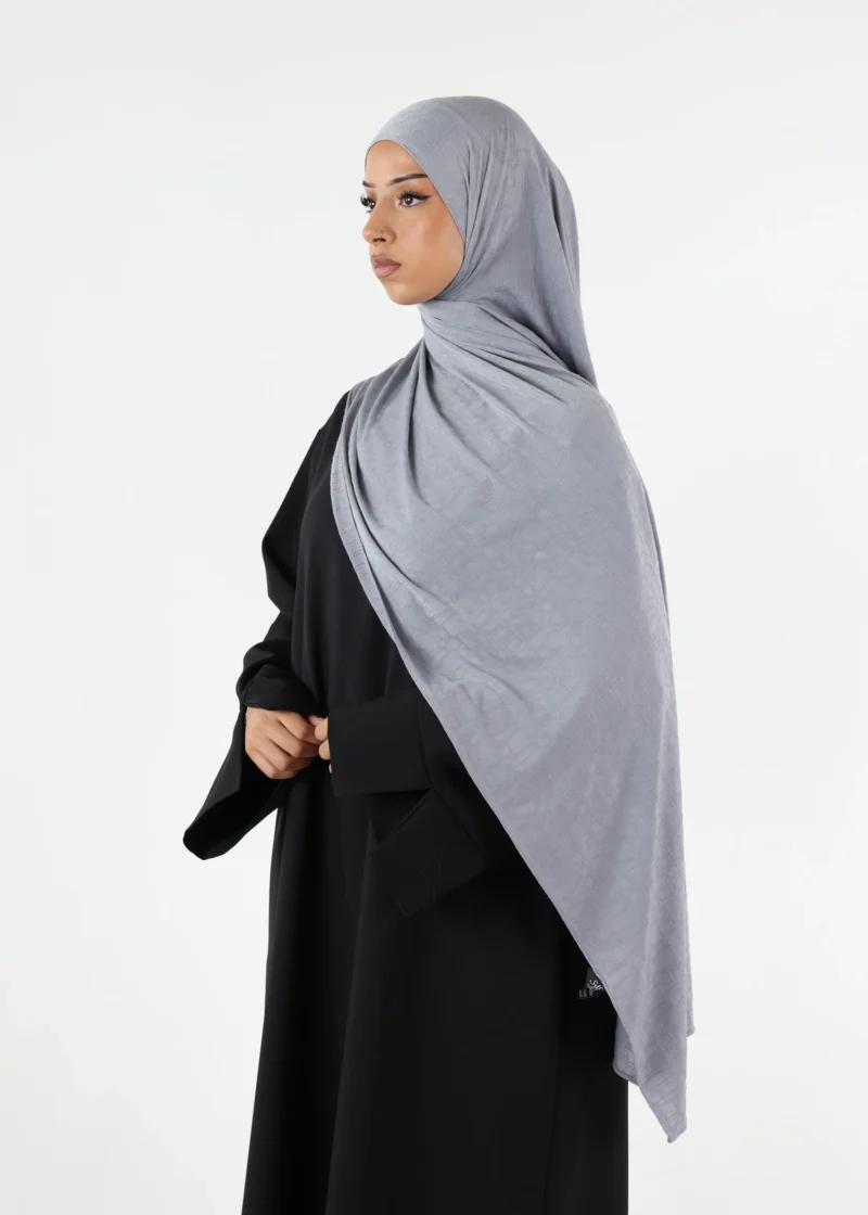 Safa Premium Jersey Hijab Grey