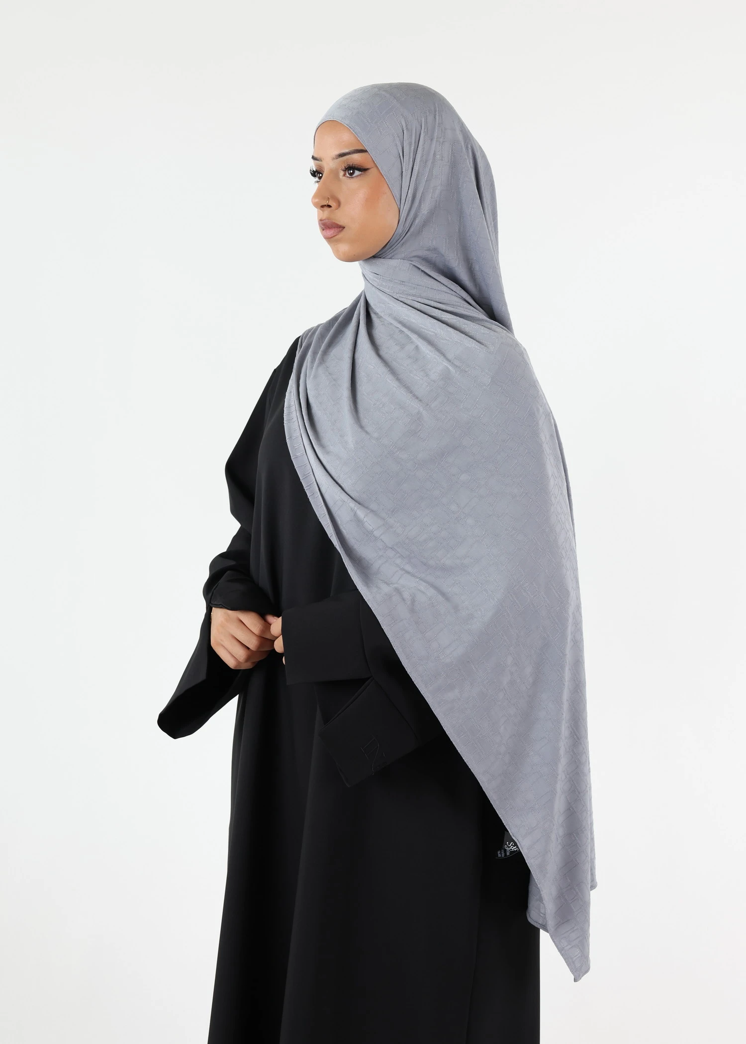 Safa Premium Jersey Hijab Grey