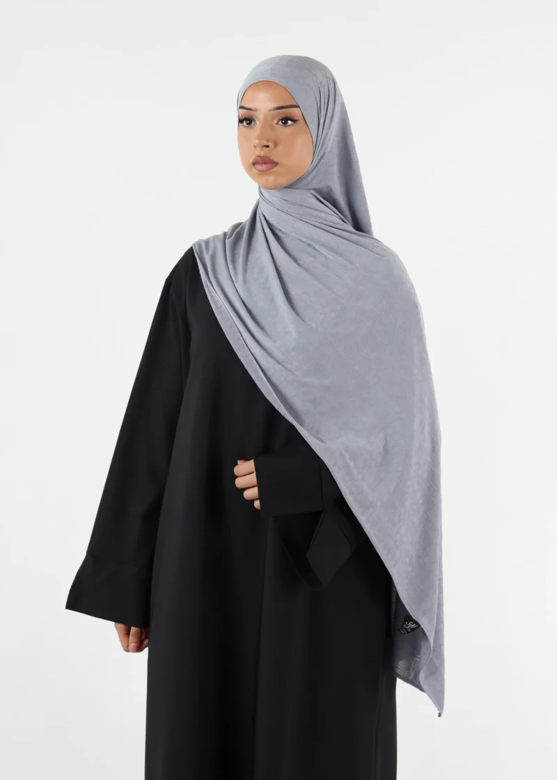 Alternative view of Safa Premium Jersey Hijab Grey