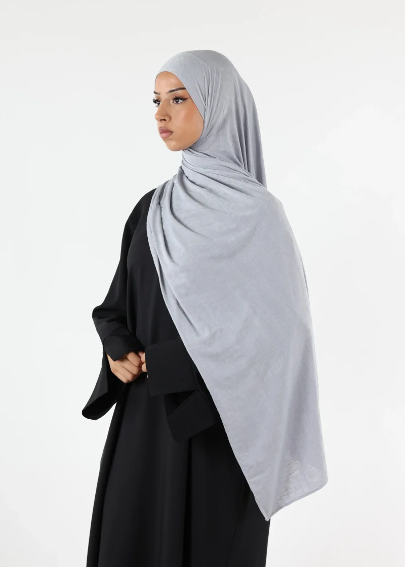 Safa Premium Jersey Hijab Light Grey