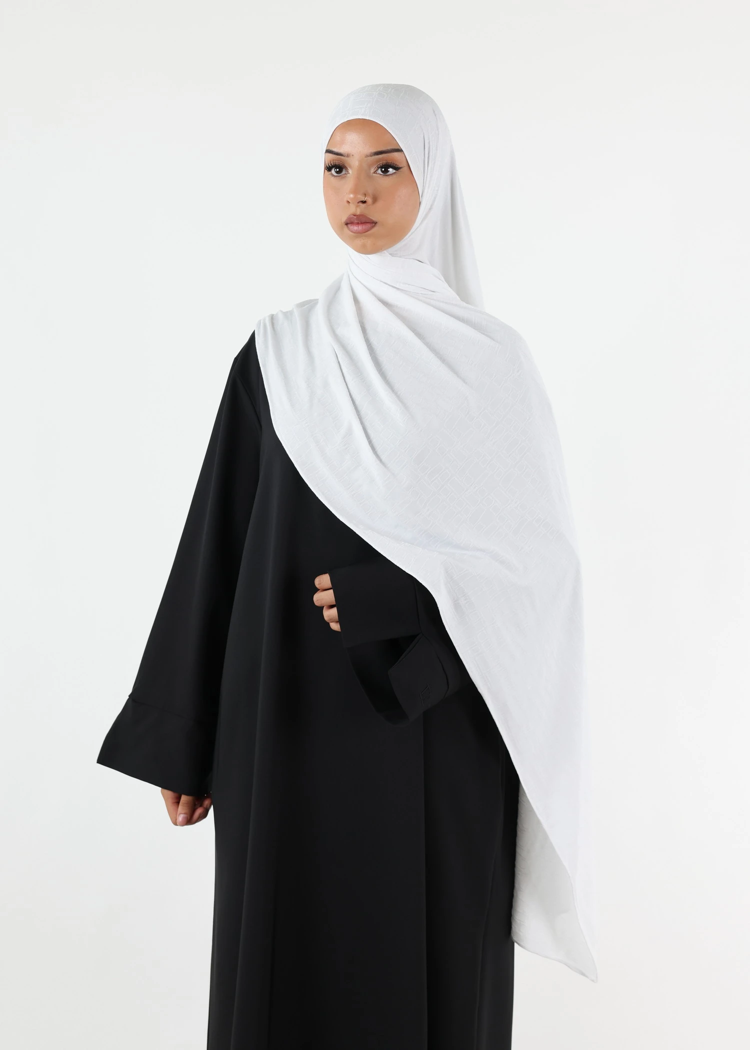 Safa Premium Jersey Hijab White