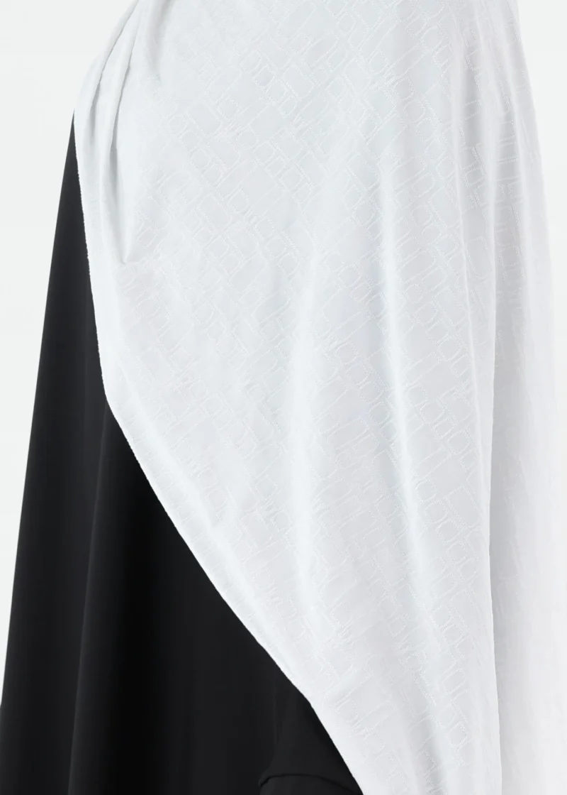 Alternative view of Safa Premium Jersey Hijab White