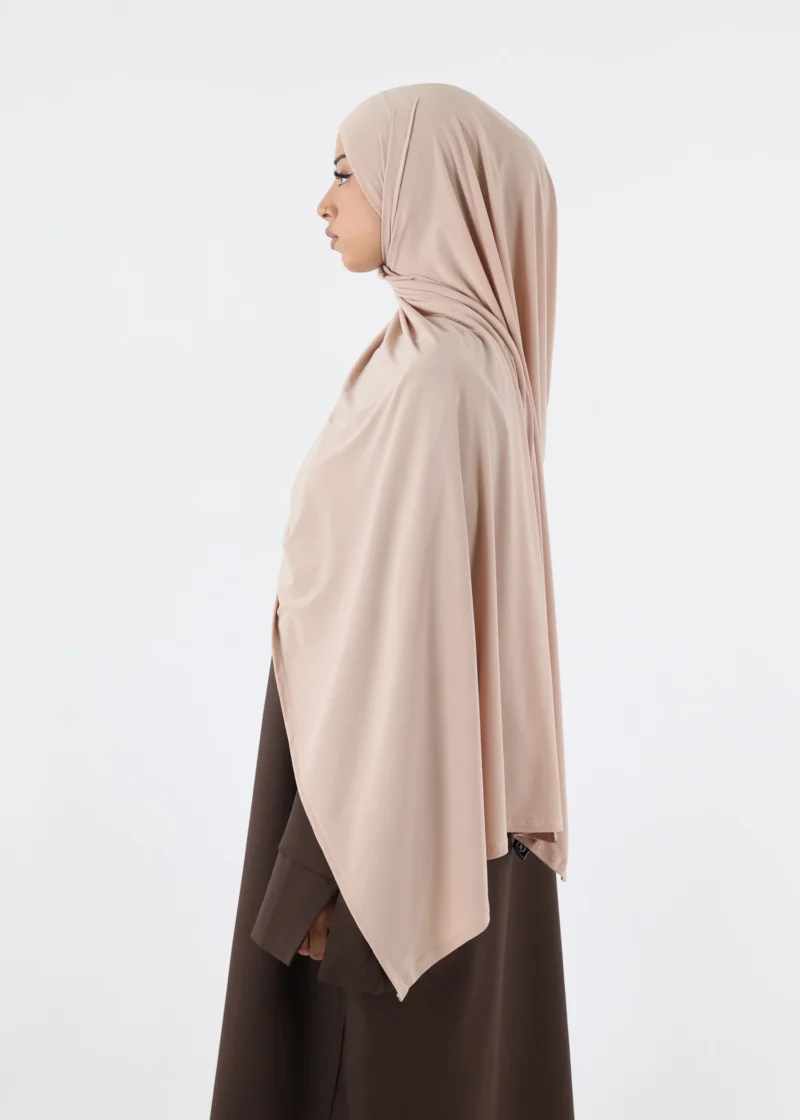 Alternative view of Premium Jersey Hijab Beige