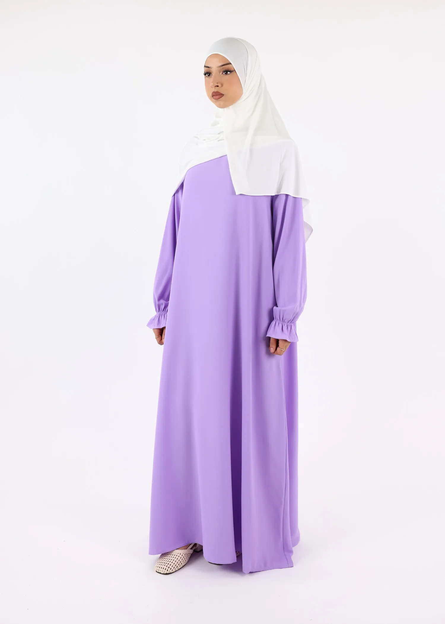 Abaya Hiba Light Lavender