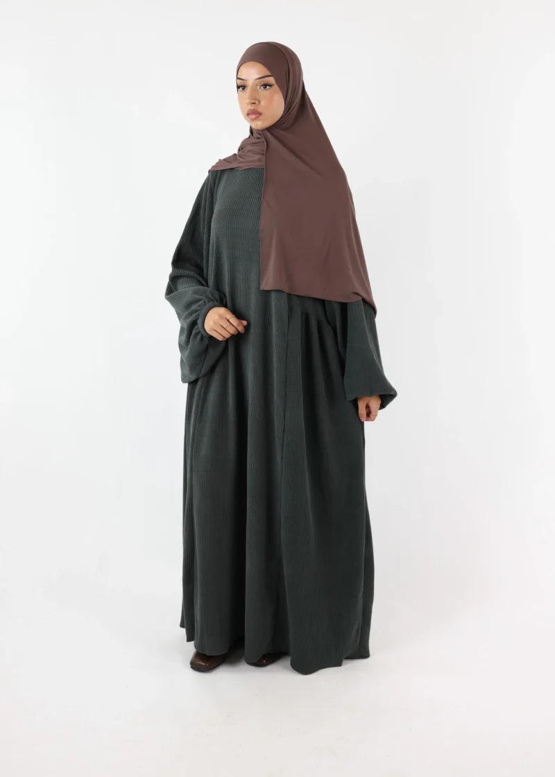 Winter Abaya Naziha Khaki