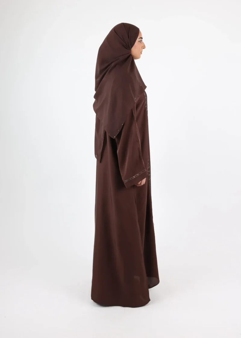 Alternative view of Abaya Nara - Coffee