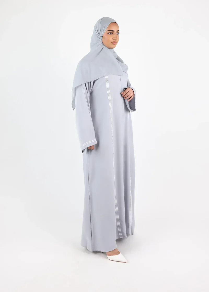 Abaya Nara - Light Grey