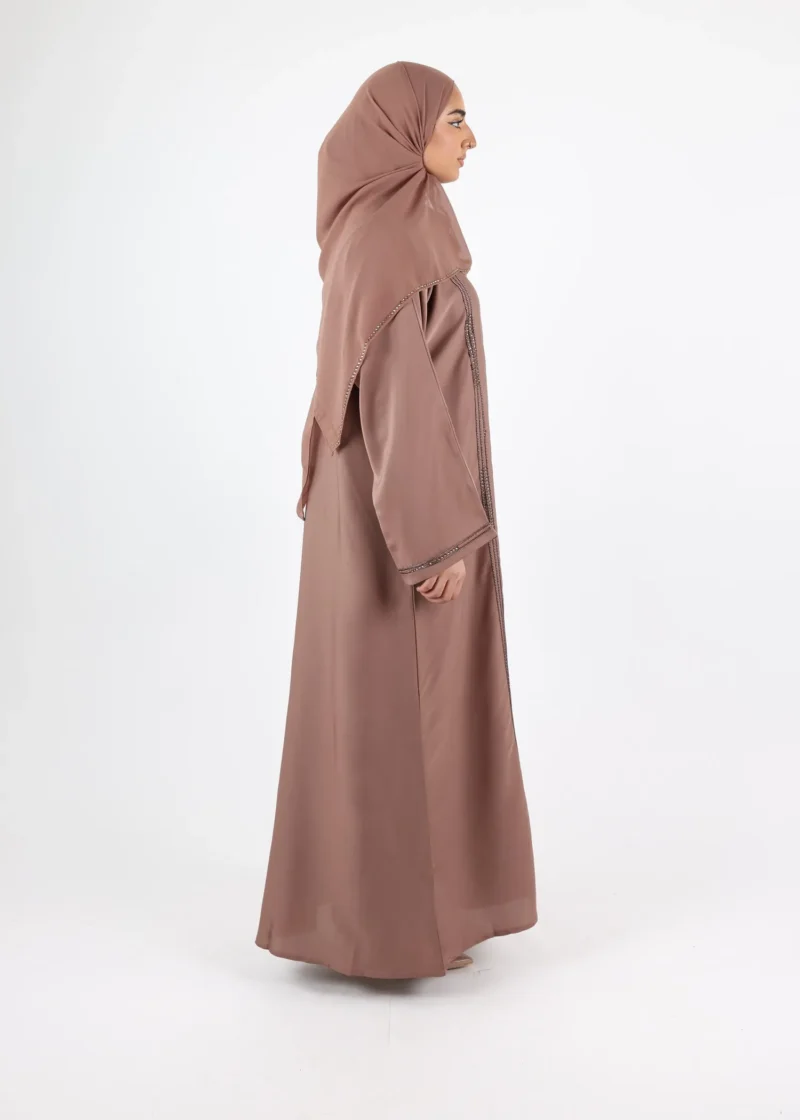 Alternative view of Abaya Nara - Mocha