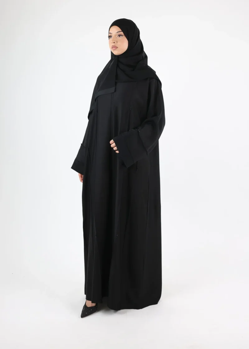 Classic Zoom Abaya - Black