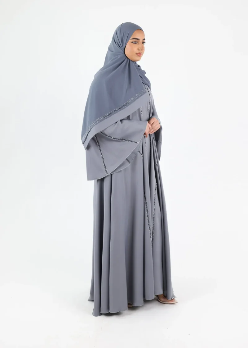 Abaya Bushra - Grey