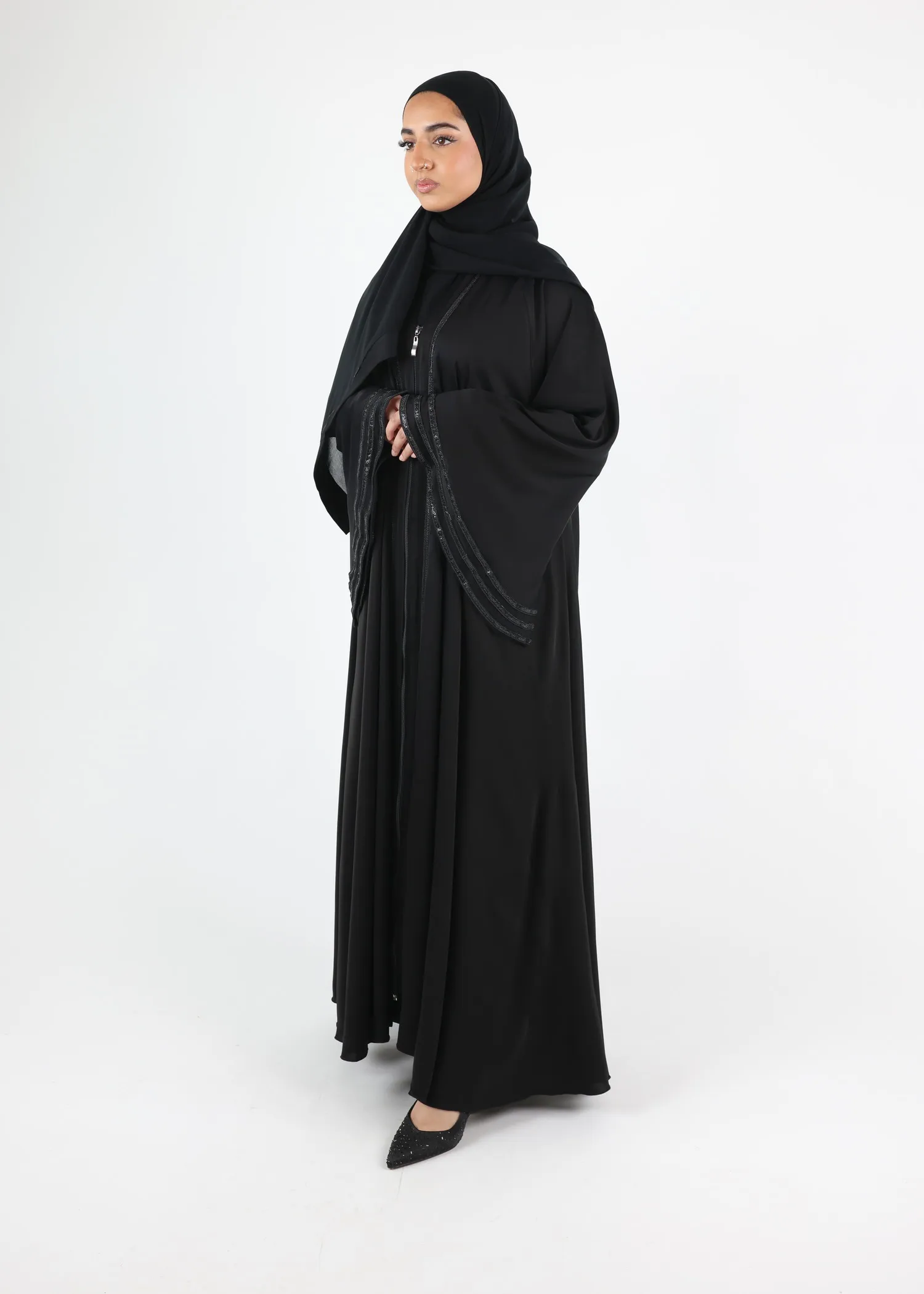 Abaya Marwa - All Black