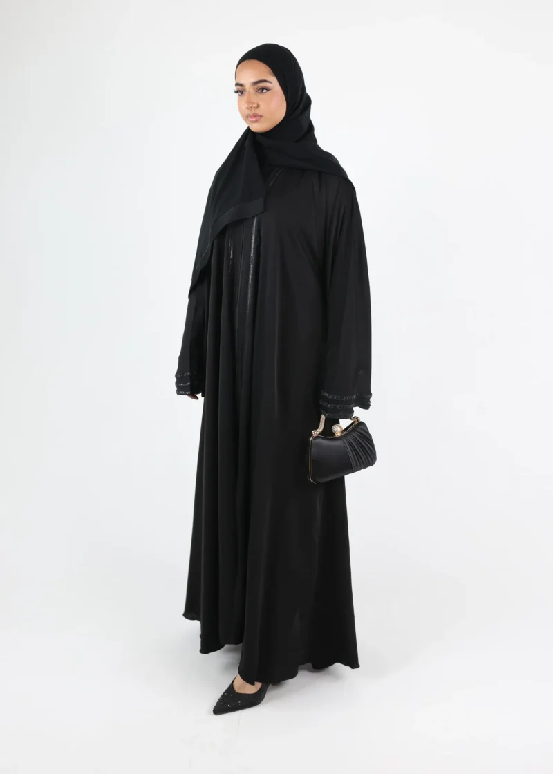 Alternative view of Abaya Marwa - All Black