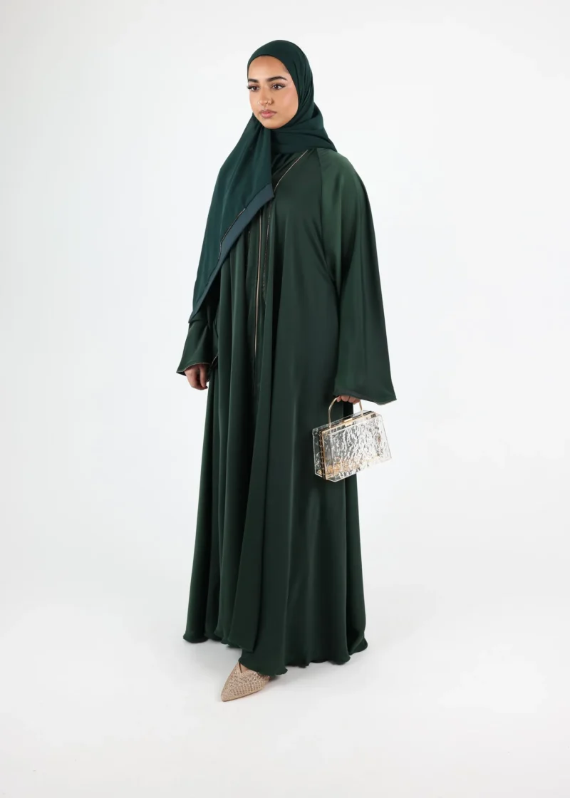 Alternative view of Abaya Arwa- Forest Green