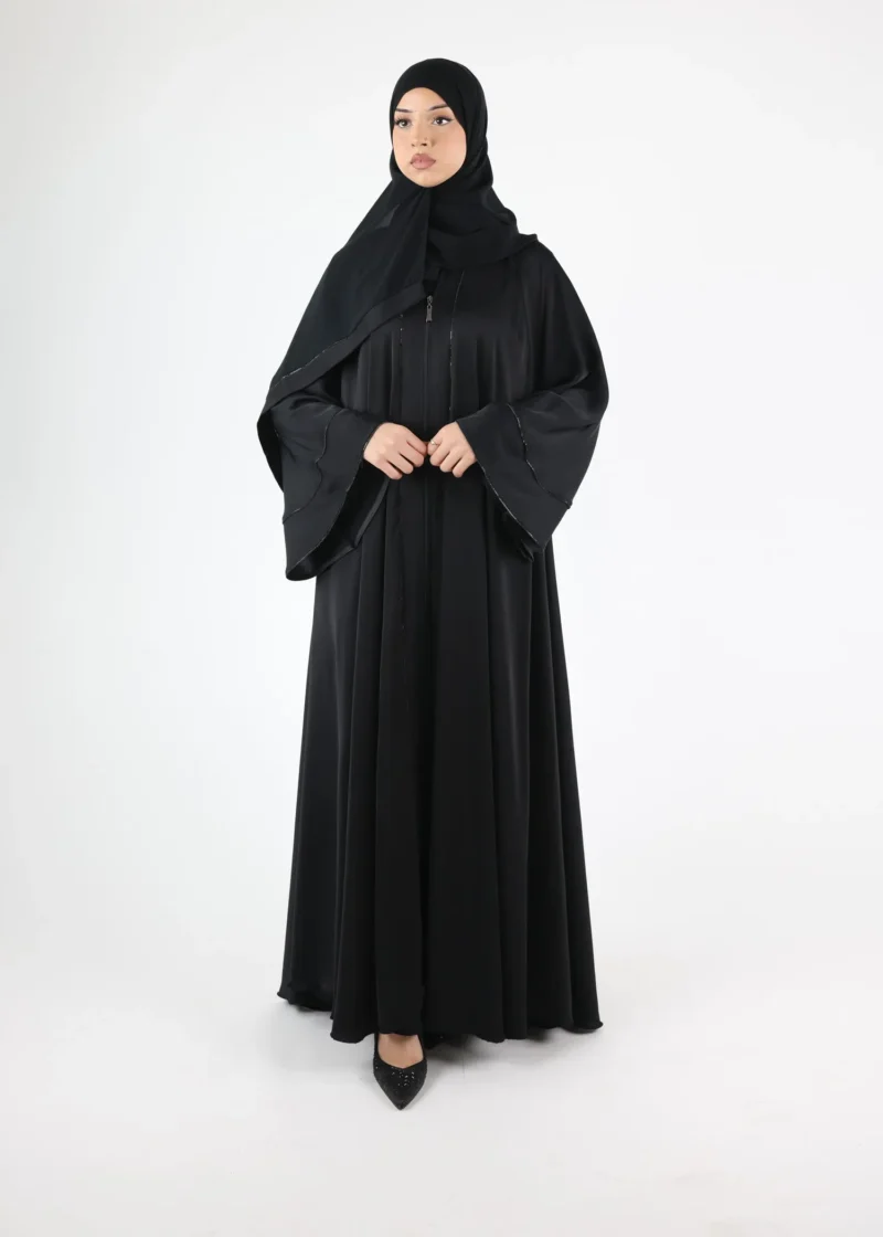 Alternative view of Abaya Arwa- All Black