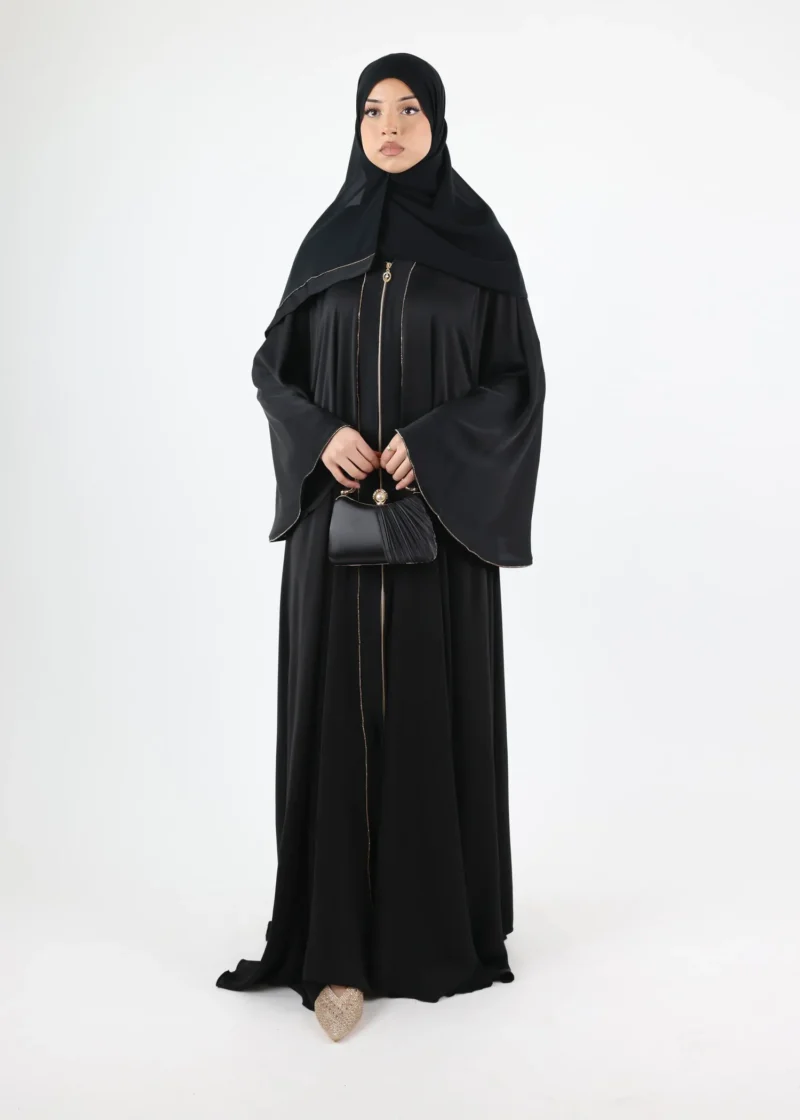 Alternative view of Abaya Arwa- Black Gold