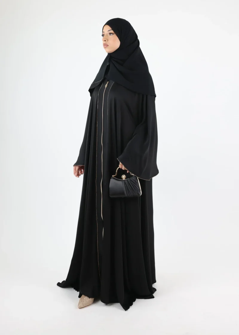 Abaya Arwa- Black Gold