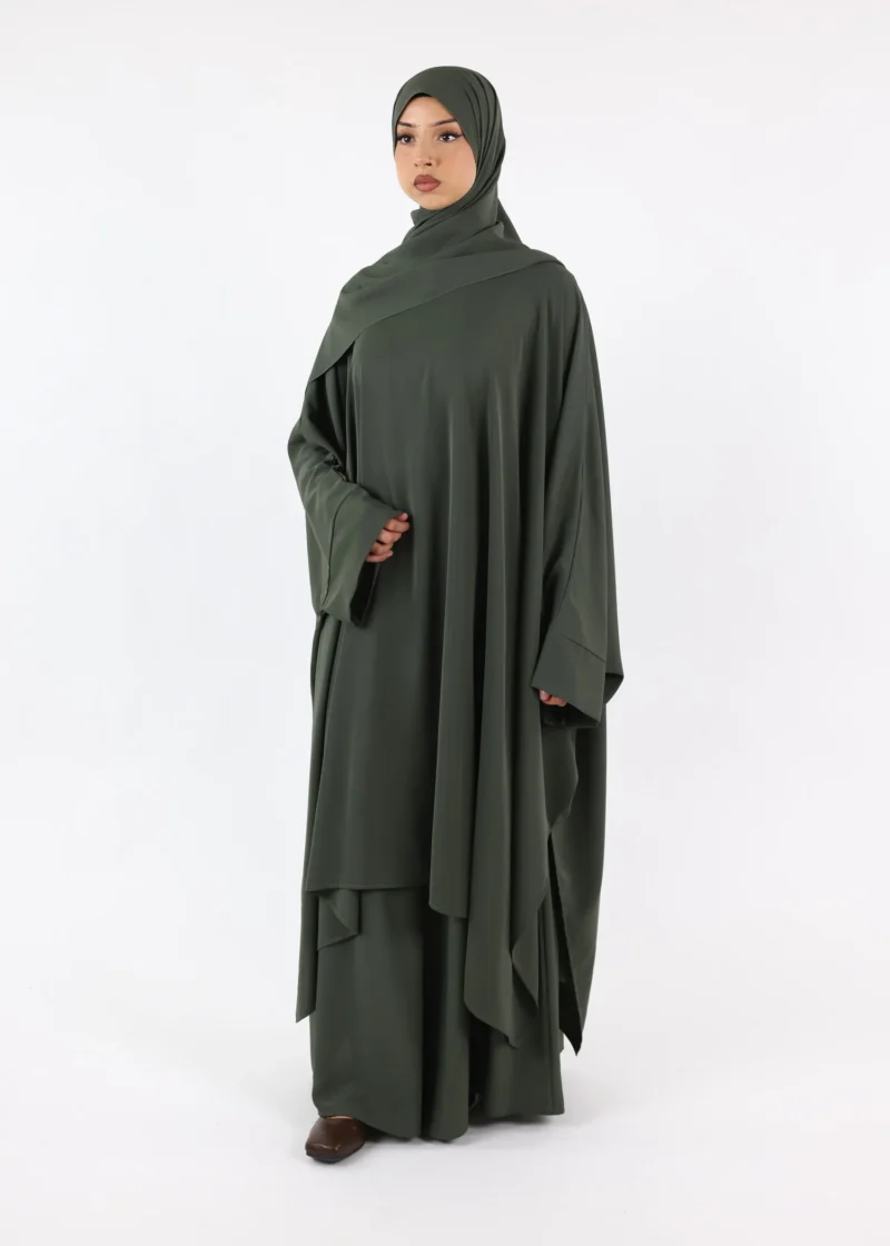 Alternative view of Full Set Jameelah  - Medina - Khaki