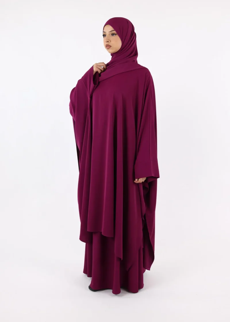 Full Set Jameelah  - Medina - Raspberry