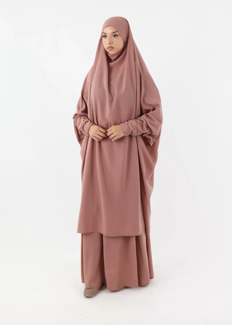 Alternative view of Jilbab Classic Lycra cuffs Old Pink