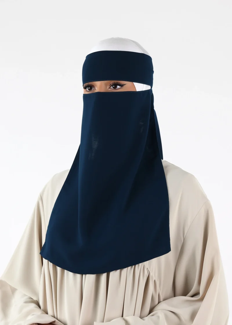Alternative view of Full Niqab - No Pinch - Dark Teal