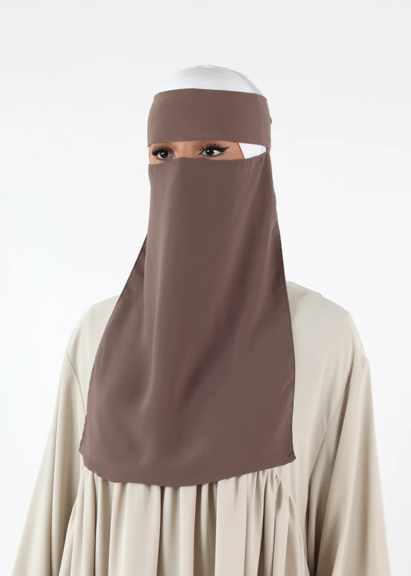 Alternative view of Full Niqab - No Pinch - Taupe
