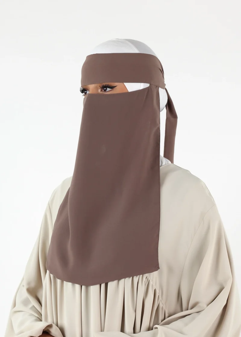 Full Niqab - No Pinch - Taupe
