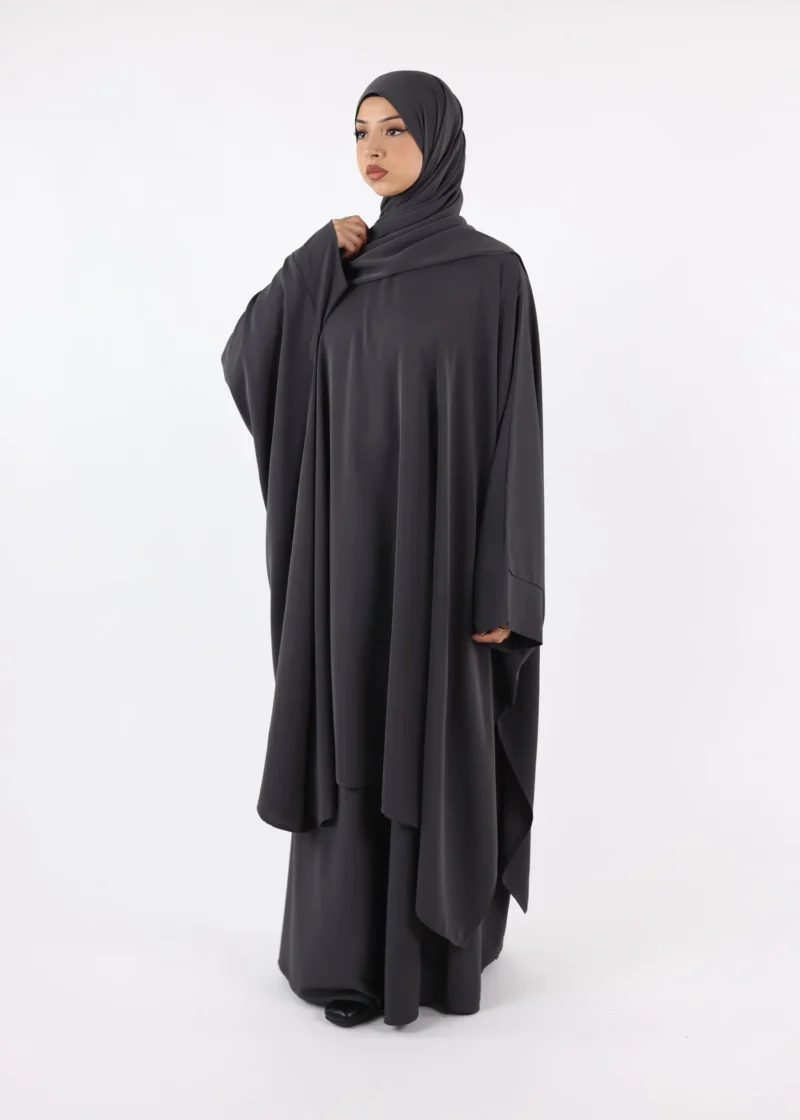 Full Set Jameelah  - Medina - Dark Grey