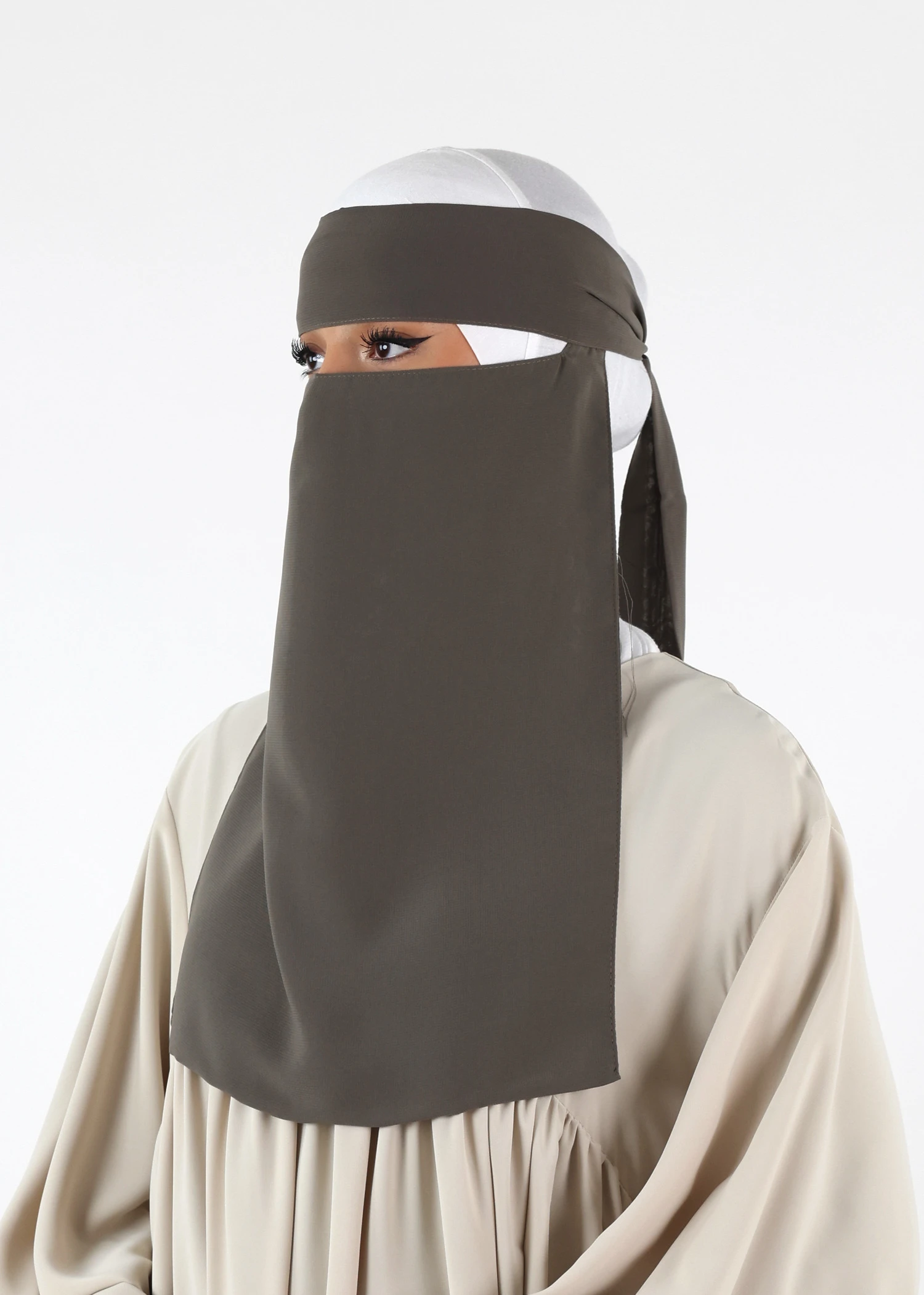 Full Niqab - No Pinch - Sage Green
