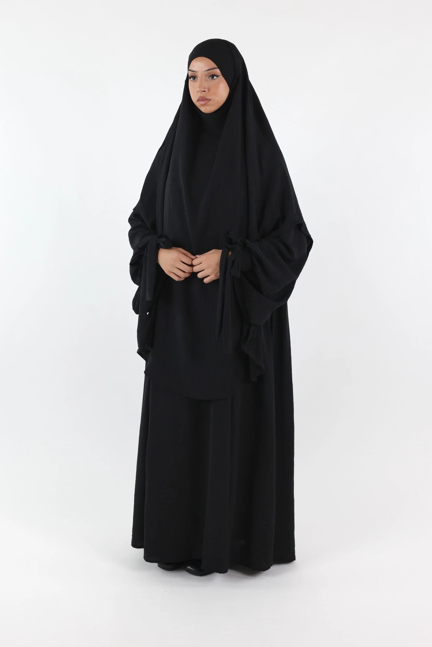 ABAYA and KHIMAR Set Ruqayya - Black
