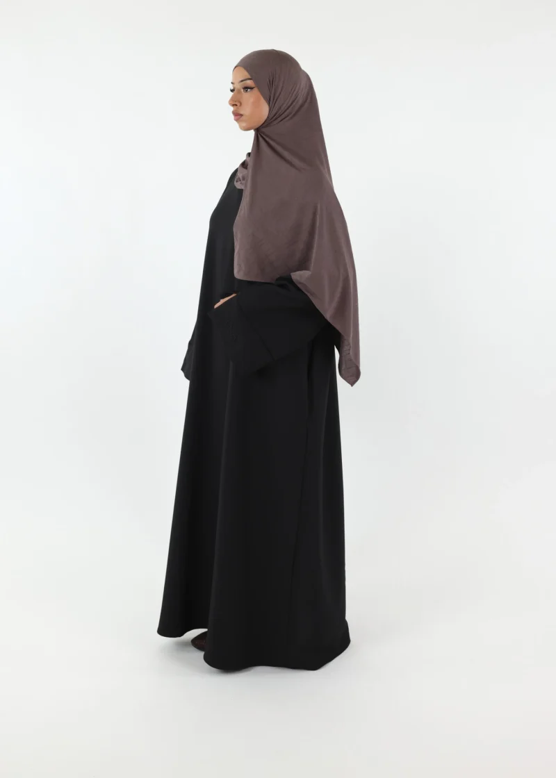 Abaya Souhaila Black - Image 3