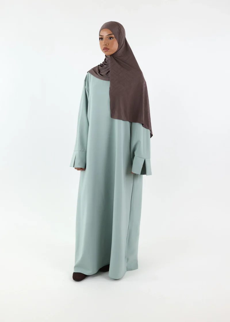 Abaya Souhaila Water Green - Image 3