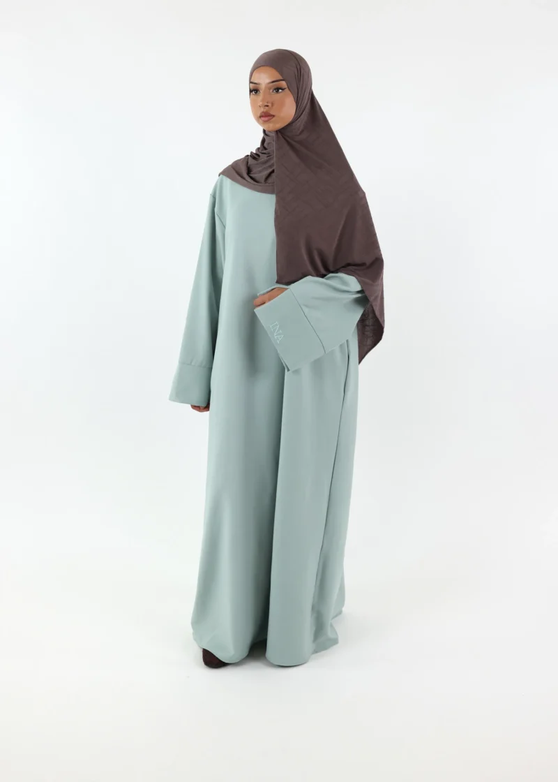 Abaya Souhaila Water Green